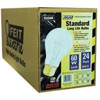 brass base clear, 60 watt