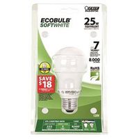 enclosed short soft white bulb, 5 watt