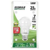 Enclosed Short Soft White Bulb, 5 Watt