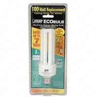 triple tube soft white ecobulb, 24 watt