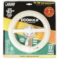 circle flourescnt adapter with lamp, 22 watt 