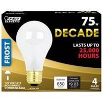 frost bulb, 75 watt      