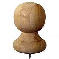 6in. x 6in. cannonball post top    