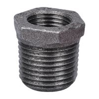 6100044-1/2X3/8 BLACK HEX BUSHING