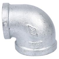 6100986 - 2X1-1/2 GALV 90DEG RED ELBOW
