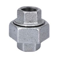 World Wide Sourcing 1309 Galvanized Malleable 150 Union