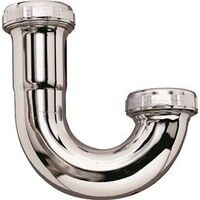 P&S Trap J Bend Chrome, 1 1/4" 