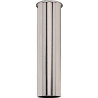 chrome sink tailpiece, 1 1/2in. x 6in.  