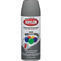 krylon spray paint, smoke gray