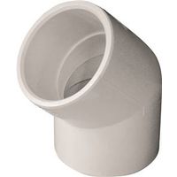 6112403 - 1-1/2 SLIP PVC 45DEG ELBOW