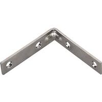 Galvanized Corner Brace, 3in. x 3/4in.