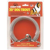 Booda 17020 Weather Resistant Tieout Cable