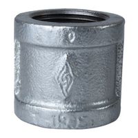 6117667 - 1/2 GALV MALLEABLE COUPLING