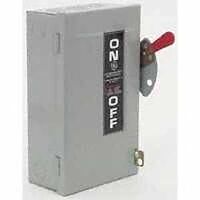 30 amp fusible indoor safety switch