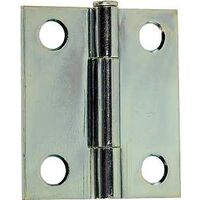 Utility Hinge, 1 1/2in. x 1 3/8in. Zinc