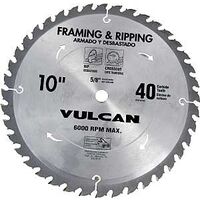 Fast Cut Carbide Circular Saw Blade, 10in. x 40 Teeth