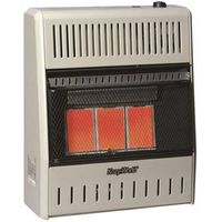 heater-3 plaque with t-stat natural gas 