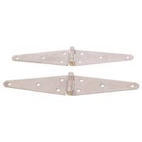 heavy duty galvanized strap hinge, 6in.