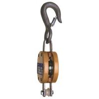 3in. single wheel wood block 