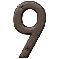 6131114 - NUMBER 9 4IN OLD WORLD BRONZE