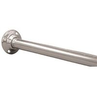 6134704 - 6FT SHOWER CURTAIN ROD/FLANGE