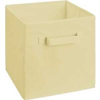 Fabric Drawer, 11in. x 10 1/2in. x 10 1/2in. Natural