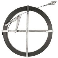 flat sewer rod with holder, 3/4in. x 50 