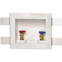 washing machine outlet box center drain