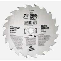 Standard Steel Circular Saw Blade, 7 1/4in.