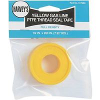 6141378 - YELLOW GAS PTFE TAPE 1/2X260