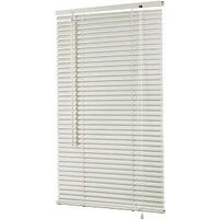  Vinyl Mini Blind, 43" W x 64" H White