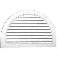 6144059 - 22X34 WHTVNYL1/2RND GABLE VENT