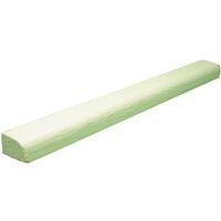 shoe white moulding, 3/8in. x 1/2in. x 8      