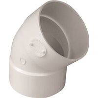 Drain Elbow, 4in. x 45&deg;
