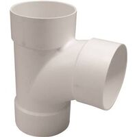 Sanitary Drain Tee, 4in.