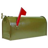 rural mailbox, #1 brown