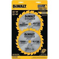 combo blade pack, 6 1/2in. x 16/24 tooth