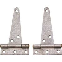 Light Duty T Hinge, 4in. Galvanized