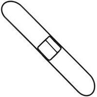 Dust Mop Frame, 5" x 24"     