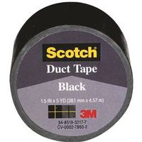 6162705 - 1.5"X5YD DUCT CLOTH TAPE BLK