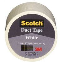 6162747 - 1.5"X5YD WHITE CLOTH TAPE