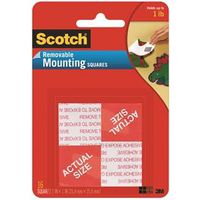 6162960 - 1IN REMOVABLE MOUNTING SQUARES