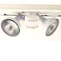 2 light security light 240 degrees, white