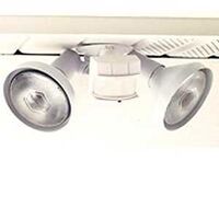 2 Light Security Light 240 Degrees, White