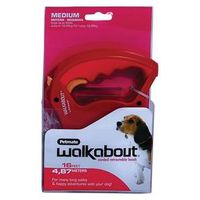 Doskocil 0324296/24261 Retractable Pet Walkabout Lead