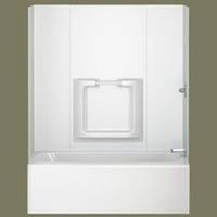 6165195 - WHITE GLOSS BATHTUB WALL KIT