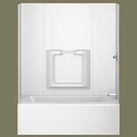 White Bathtub Wall Kit     