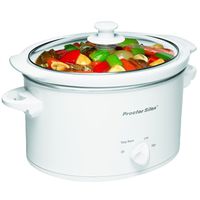 slow cooker, oval 3 qt