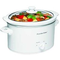 slow cooker, oval 3 qt