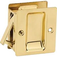 pass pocket door latch, 1 3/8in.